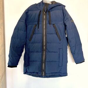 NWT Marc New York Men’s Holden Water Resistant & Down Feather fill Quilted coat